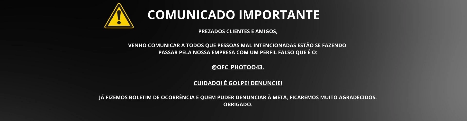 Comunicado