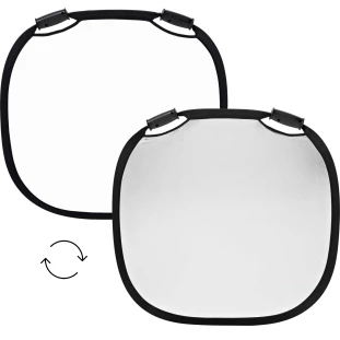 Profoto Rebatedor Dobrável Prata/Branco - 33" (100960)